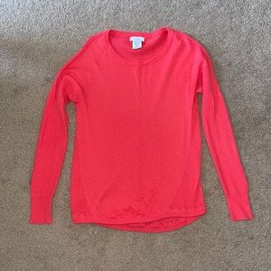 Size medium red h.one sweater